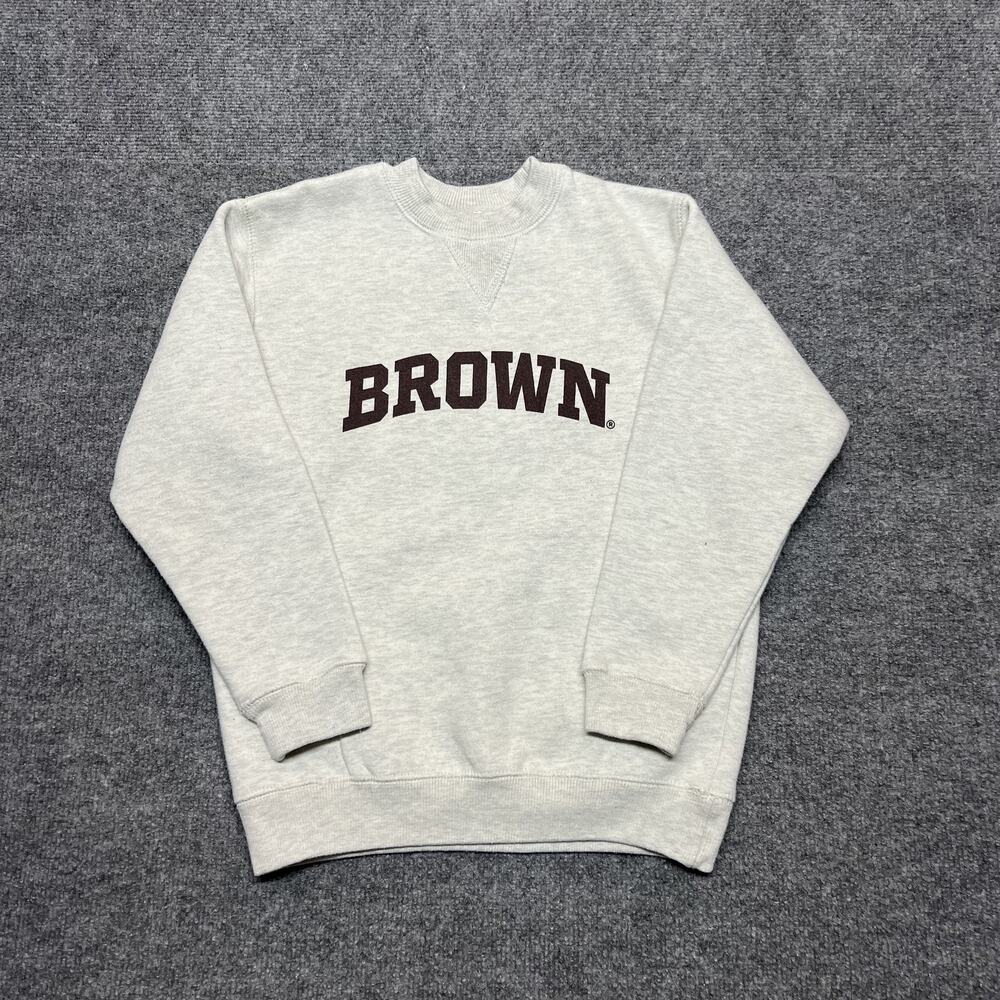 Brown University Sweatshirt Womens Medium Gray NCAA College Official Bookstore